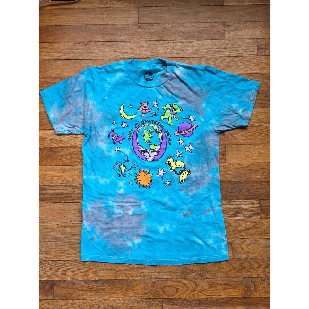 Good ol Grateful Dead dancing bears tie dye tshirt size medium cotton